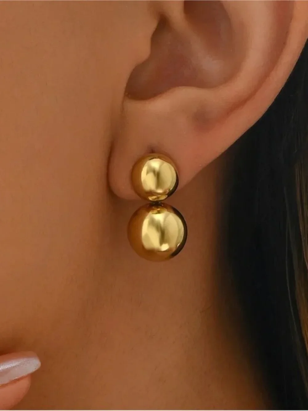 Sphere Drop Earrings Q1112